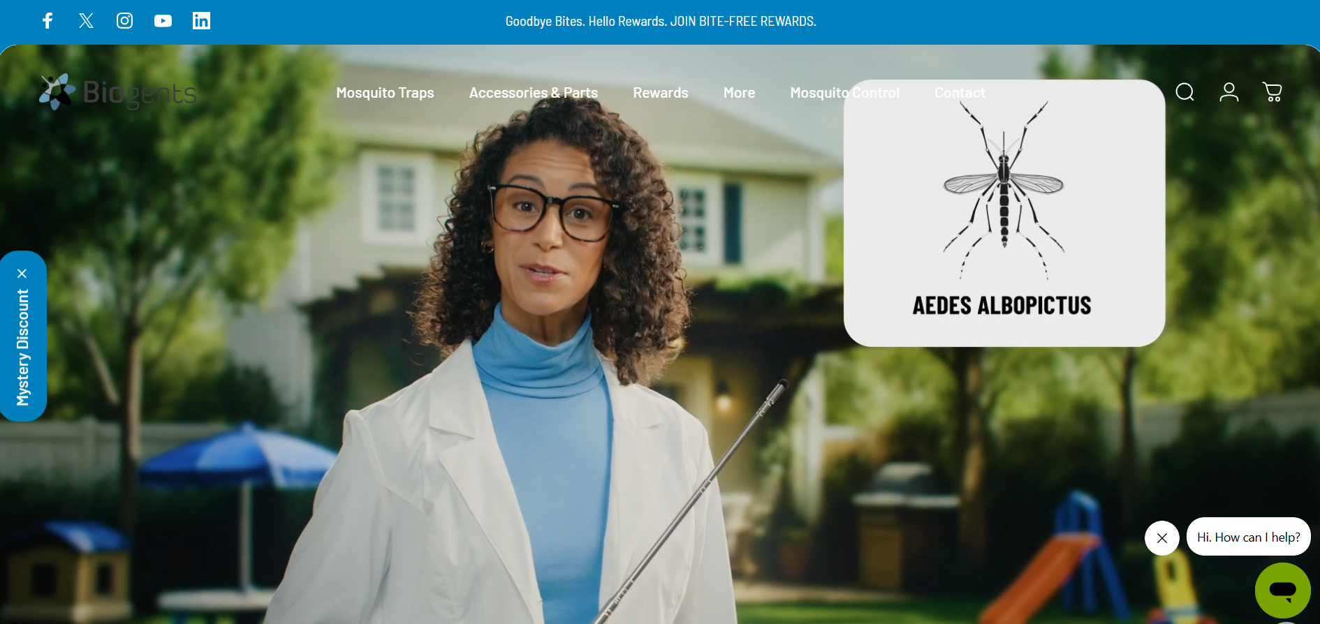 A European pioneer in mosquito science, scaled for the American market